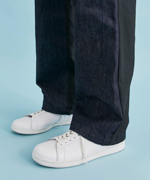 CITY TOKYO（シティトウキョウ）の「NYLONドッキングデニムパンツ