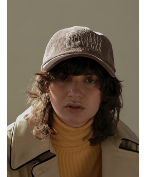 AMAIL（アマイル）の「3city cap（キャップ・レディース・ブラウン/アイボリー/ラベンダー・FREE）」の8枚目の写真