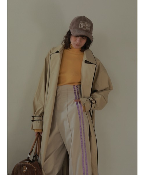 AMAIL（アマイル）の「3city cap（キャップ・レディース・ブラウン/アイボリー/ラベンダー・FREE）」の10枚目の写真