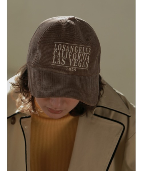 AMAIL（アマイル）の「3city cap（キャップ・レディース・ブラウン/アイボリー/ラベンダー・FREE）」の11枚目の写真