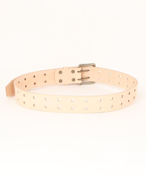 OLD BETTY'S（オールドベティーズ）の「オールドベティーズ【OLD BETTY'S】 CADILLAC Leather Belt（ベルト・レディース・ブラウン/キャメル/ナチュラル/ブラック・FREE）」の6枚目の写真