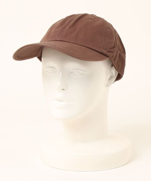 ORNERTE(オルネート)の「ORNERTE BASIC 6P CAP_LOW TYPE 【ユニセックス】深さとサイズが選べるUVカットキャップー浅め-(キャップ・メンズ・ブラック/ベージュ/ダークグレー/ホワイト/ネイビー/ブラウン/オリーブ/ライトベージュ・59cm/56cm/65cm/62cm)」の4枚目の写真