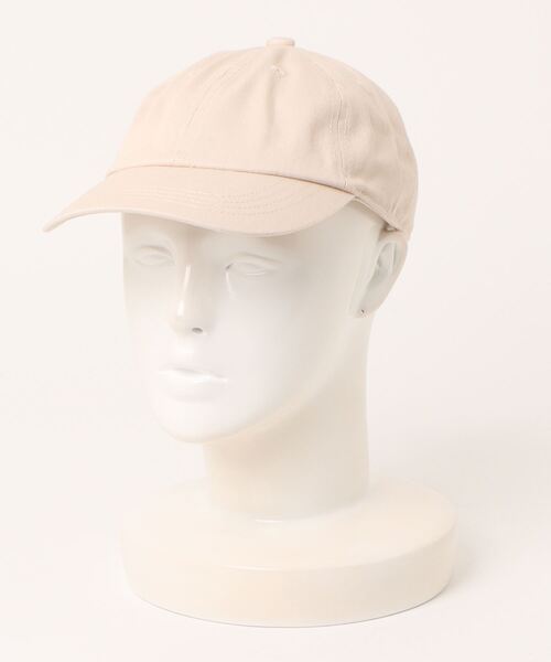 ORNERTE(オルネート)の「ORNERTE BASIC 6P CAP_LOW TYPE 【ユニセックス】深さとサイズが選べるUVカットキャップー浅め-(キャップ・メンズ・ブラック/ベージュ/ダークグレー/ホワイト/ネイビー/ブラウン/オリーブ/ライトベージュ・59cm/56cm/65cm/62cm)」の6枚目の写真