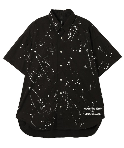 SILAS（サイラス）の「SPLASH S/S SHIRT（シャツ/ブラウス・メンズ・ホワイト/ライトブルー/ブラック・M/L/XL）」の2枚目の写真