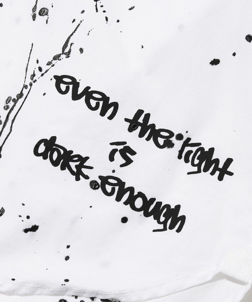 SILAS（サイラス）の「SPLASH S/S SHIRT（シャツ/ブラウス・メンズ・ホワイト/ライトブルー/ブラック・M/L/XL）」の13枚目の写真