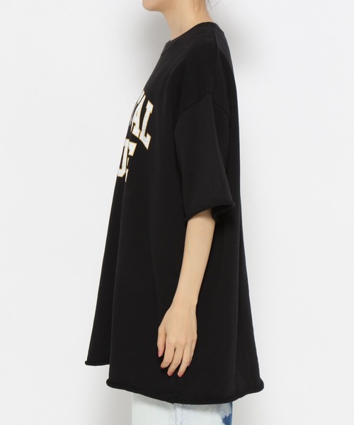 PAGEBOY（ページボーイ）の「パウダーカレッジミニウラケ（Tシャツ/カットソー・レディース・オートミール/ターコイズブルー/ブラック・FREE）」の19枚目の写真