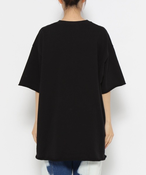 PAGEBOY（ページボーイ）の「パウダーカレッジミニウラケ（Tシャツ/カットソー・レディース・オートミール/ターコイズブルー/ブラック・FREE）」の15枚目の写真