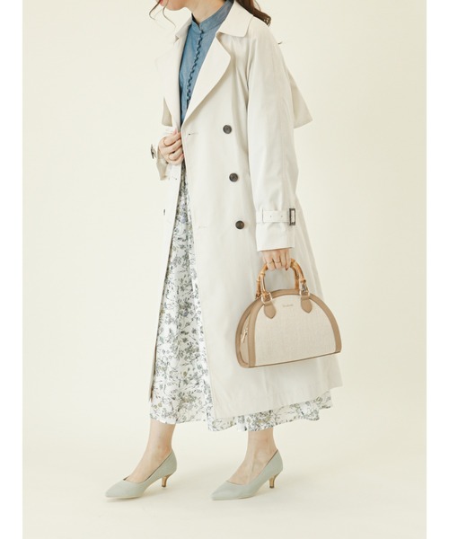 Te chichi（テチチ）の「フラワープリントフレアスカート（スカート・レディース・ブルー/ブラック/オフホワイト・MEDIUM/SMALL）」の14枚目の写真