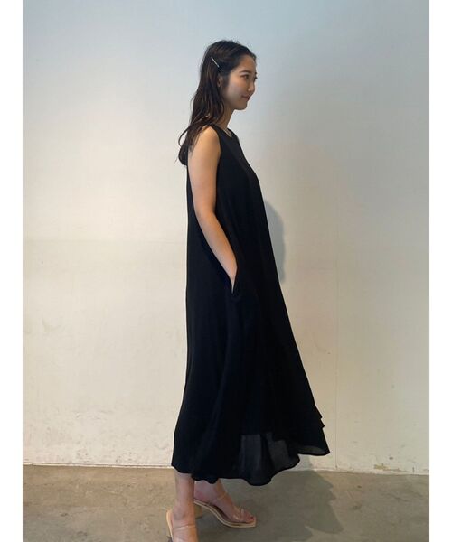 LAGUNAMOON（ラグナムーン）の「エアリーバリエーションワンピース（ワンピース・レディース・ブラック/パープル/ブラウン/グリーン・SMALL/MEDIUM）」の16枚目の写真