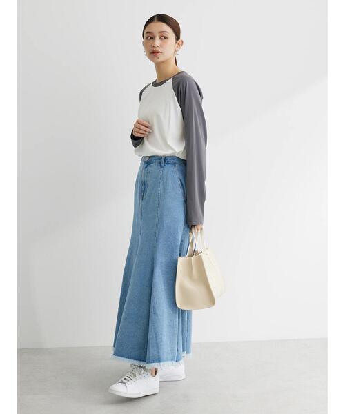 Sugar spoon（シュガースプーン）の「・SUGAR SPOON デニムマーメイドスカート（デニムスカート・レディース・ブラック/ライトインディゴブルー/ダークインディゴブルー・FREE）」の20枚目の写真