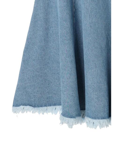 Sugar spoon（シュガースプーン）の「・SUGAR SPOON デニムマーメイドスカート（デニムスカート・レディース・ブラック/ライトインディゴブルー/ダークインディゴブルー・FREE）」の21枚目の写真