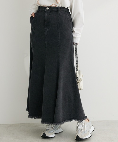 Sugar spoon（シュガースプーン）の「・SUGAR SPOON デニムマーメイドスカート（デニムスカート）」 WEAR