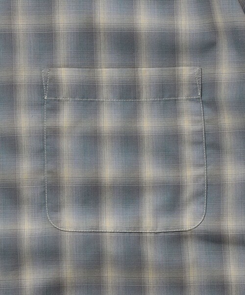 BEAMS(ビームス)の「BEAMS / オンブレチェック イージー シャツ(シャツ/ブラウス・メンズ・グレー/ブルー・S/M/L/XL)」の11枚目の写真