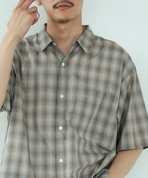 BEAMS | BEAMS / オンブレチェック イージー シャツ(シャツ/ブラウス)