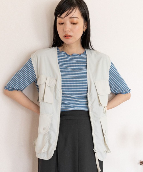 ゆかっち LOWRYS FARM（ローリーズファーム）の「フィッシャーポケット