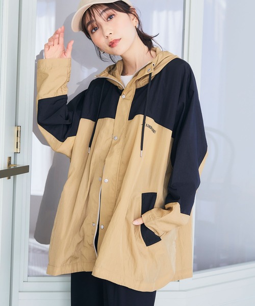 セール】【KANGOL SPORT】ワイドマウンテンパーカー《撥水》（ブルゾン