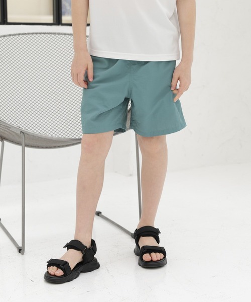 GLOBAL WORK(グローバルワーク)の「SWIM/ショーツ/184663(水着・キッズ・ターコイズブルー/カーキ・100cm/110cm/120cm/130cm/140cm/150cm/160cm)」の2枚目の写真