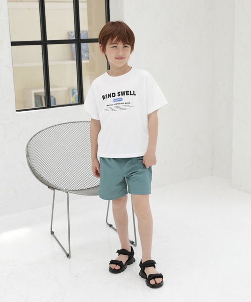 GLOBAL WORK(グローバルワーク)の「SWIM/ショーツ/184663(水着・キッズ・ターコイズブルー/カーキ・100cm/110cm/120cm/130cm/140cm/150cm/160cm)」の15枚目の写真