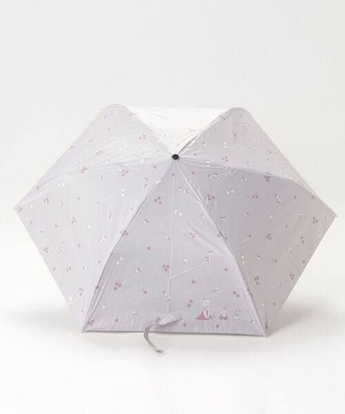 Waterfront(ウォーターフロント)の「MOOMIN 折りたたみ傘 50cm 晴雨兼用傘 日傘 雨傘(折りたたみ傘・レディース・ブルー系その他/ピンク系その他2/ホワイト系/ベージュ/ピンク・FREE)」の11枚目の写真