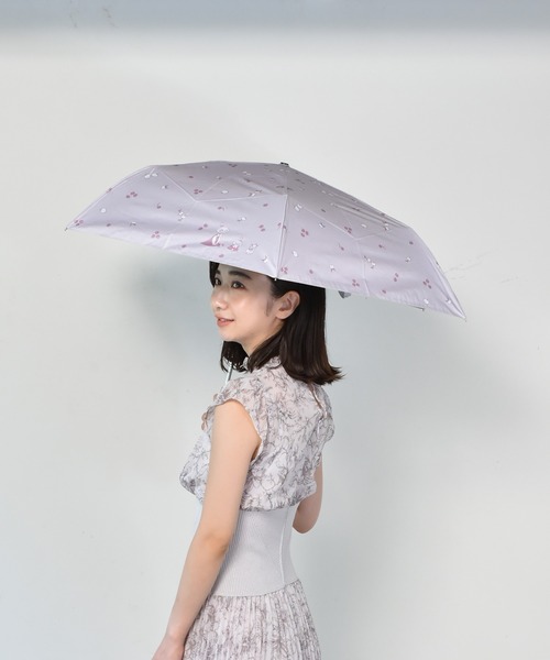 Waterfront(ウォーターフロント)の「MOOMIN 折りたたみ傘 50cm 晴雨兼用傘 日傘 雨傘(折りたたみ傘・レディース・ブルー系その他/ピンク系その他2/ホワイト系/ベージュ/ピンク・FREE)」の5枚目の写真