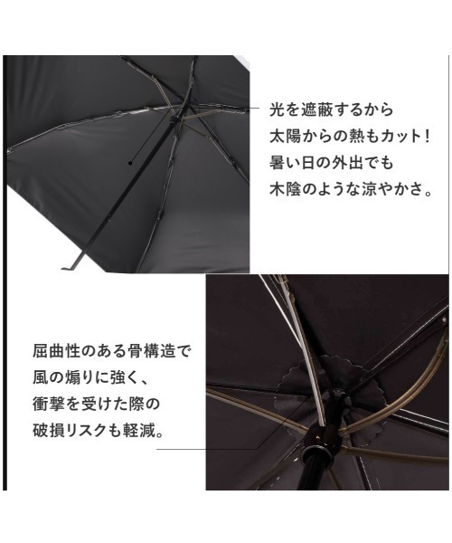 Waterfront(ウォーターフロント)の「MOOMIN 折りたたみ傘 50cm 晴雨兼用傘 日傘 雨傘(折りたたみ傘・レディース・ブルー系その他/ピンク系その他2/ホワイト系/ベージュ/ピンク・FREE)」の13枚目の写真
