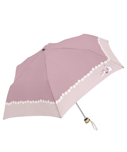 Waterfront(ウォーターフロント)の「MOOMIN 折りたたみ傘 50cm 晴雨兼用傘 日傘 雨傘(折りたたみ傘・レディース・ブルー系その他/ピンク系その他2/ホワイト系/ベージュ/ピンク・FREE)」の19枚目の写真