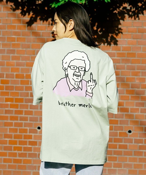 Betty 3.0 Big Silhouette S/S T-SHIRTS/BROTHER MERLE(ブラザーマール)バックプリント半袖Tシャツ（Tシャツ/カットソー）｜BROTHER MERLE（ブラザー マール）