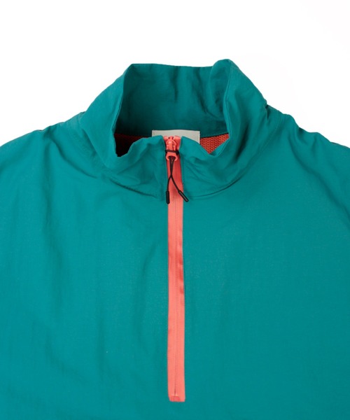 Universal Style Wear(ユニバーサルスタイルウェア)の「Universal Style Wear ハーフジップ スタンド アノラック(その他トップス・メンズ・ブラック/パープル/オフホワイト/グリーン・LARGE/MEDIUM/X-LARGE)」の15枚目の写真