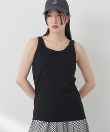 earth music&ecology | リブタンクトップ(インナーウェア/肌着)