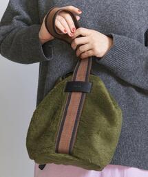 folna | 【別注】<Folna>ボア ラインテープ リバーシブル ショルダーバッグ(ショルダーバッグ)