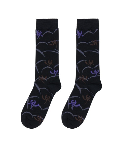 JNBY(ジェーエヌビーワイ)の「RetroOriental Jacquard Cotton-blend Crew Socks / ソックス(ソックス/靴下・レディース・グリーン系その他5/ブラウン系その他5/ブラック系その他・ONE SIZE)」の17枚目の写真