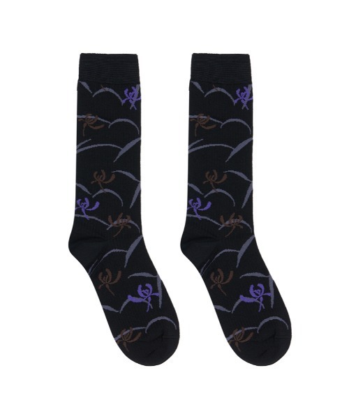 JNBY(ジェーエヌビーワイ)の「RetroOriental Jacquard Cotton-blend Crew Socks / ソックス(ソックス/靴下・レディース・グリーン系その他5/ブラウン系その他5/ブラック系その他・ONE SIZE)」の19枚目の写真