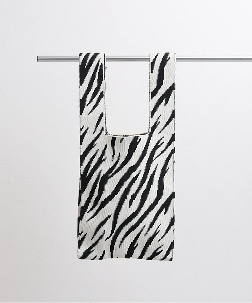 sakishimatokyo（サキシマトーキョー）の「ゼブラ柄ハンドBAG（ハンドバッグ・レディース・オフホワイト/ベージュ・FREE）」の22枚目の写真