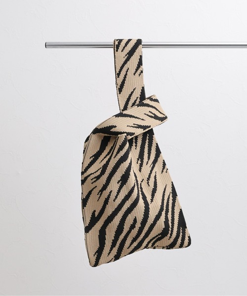 sakishimatokyo（サキシマトーキョー）の「ゼブラ柄ハンドBAG（ハンドバッグ・レディース・オフホワイト/ベージュ・FREE）」の18枚目の写真