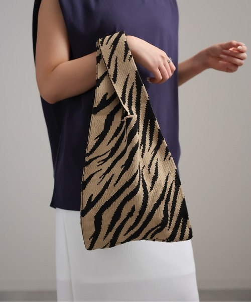 sakishimatokyo（サキシマトーキョー）の「ゼブラ柄ハンドBAG（ハンドバッグ・レディース・オフホワイト/ベージュ・FREE）」の21枚目の写真