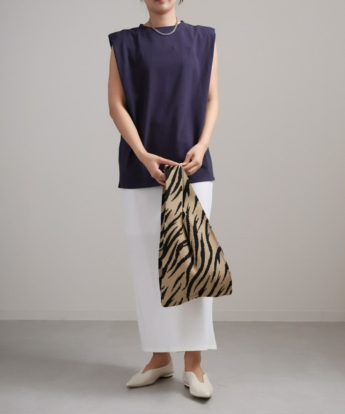 sakishimatokyo（サキシマトーキョー）の「ゼブラ柄ハンドBAG（ハンドバッグ・レディース・オフホワイト/ベージュ・FREE）」の17枚目の写真