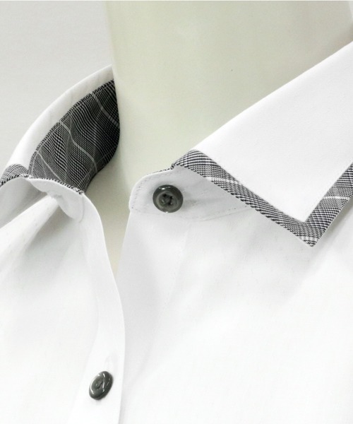 TOKYO SHIRTS(トウキョウシャツ)の「透け防止 形態安定ノーアイロン ワイド 七分袖ビジネスワイシャツ(ビジネスシャツ・レディース・ホワイト・S/M/L/LL/XL)」の5枚目の写真