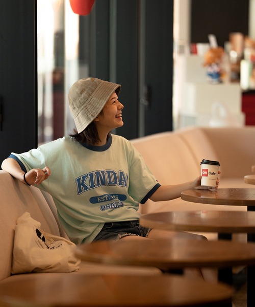 Russell Athletic(ラッセルアスレティック)の「【KINDAI UNIVERSITY】カレッジロゴTシャツB(Tシャツ/カットソー・メンズ・ホワイト/ブルー・XL/S/M/L)」の9枚目の写真