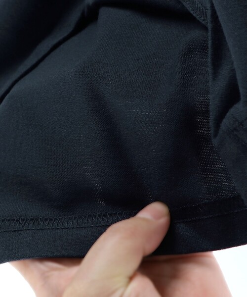 BRANSHES（ブランシェス）の「半袖リンガーTシャツ（Tシャツ/カットソー・キッズ・ネイビー/オフホワイト/ベージュ・130/90/100/110/120/150/140）」の13枚目の写真