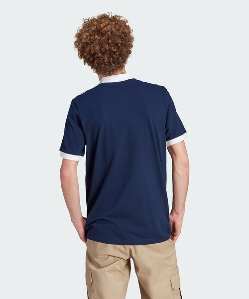 adidas（アディダス）の「アディカラー クラシックス スリーストライプス ポロシャツ / アディダスオリジナルス adidas Originals（ポロシャツ・メンズ・ブラック/グレー/ブルー/ホワイト・X-SMALL/MEDIUM/XX-LARGE/LARGE/X-LARGE/SMALL/3XL/XX-SMALL）」の21枚目の写真