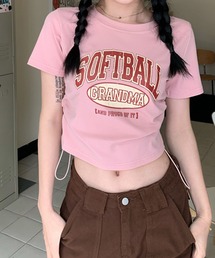 サイドシャーリングロゴTシャツ