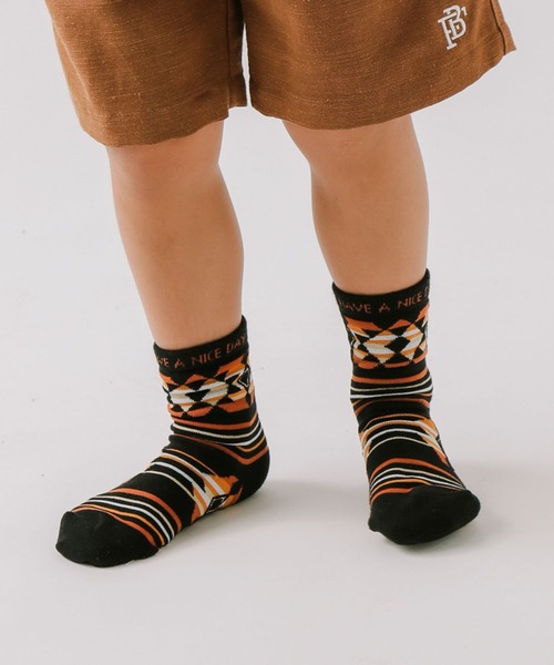 BAYFLOW（ベイフロー）の「アソート柄ソックス(KIDS)（ソックス/靴下・キッズ・ブラック/ホワイト/ラベンダー・MEDIUM/LARGE）」の15枚目の写真