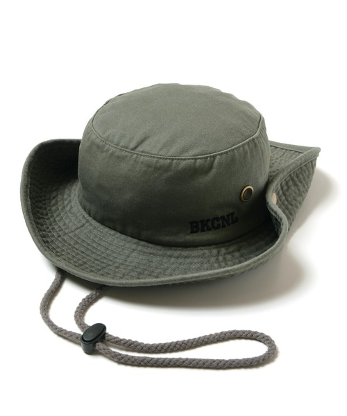 Back Channel(バックチャンネル)の「SAFARI HAT(ハット・メンズ・ブラック/オリーブドラブ/ベージュ・MEDIUM/LARGE)」の3枚目の写真