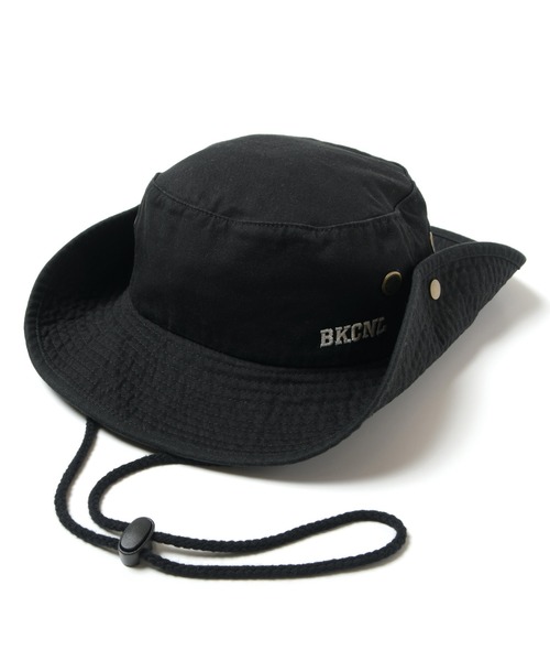 Back Channel(バックチャンネル)の「SAFARI HAT(ハット・メンズ・ブラック/オリーブドラブ/ベージュ・MEDIUM/LARGE)」の1枚目の写真