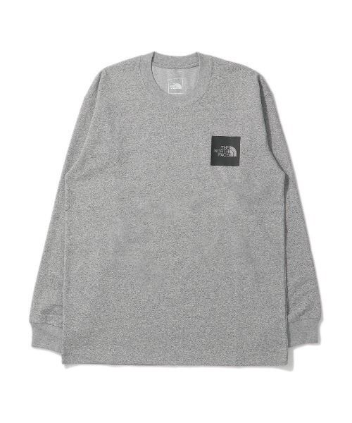 THE NORTH FACE(ザノースフェイス)の「THE NORTH FACE L/S Square Logo Tee ザノースフェイス ロングスリーブ スクエアロゴTシャツ(Tシャツ/カットソー・メンズ・ブラック/ホワイト/グレー・LARGE/X-LARGE/MEDIUM/SMALL)」の3枚目の写真