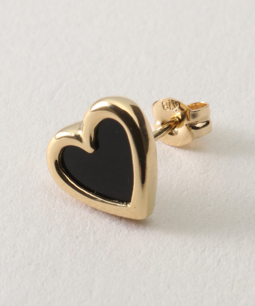 GIGI/ジジ】Vis stone earring heart（ピアス（両耳用））｜FRAMeWORK