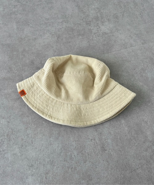 UNIVERSAL OVERALL(ユニバーサルオーバーオール)の「コーデュロイバケハ(ハット・メンズ・アイボリー/ブラック/ブラック系その他/チャコールグレー/サックスブルー/オフホワイト・FREE)」の12枚目の写真