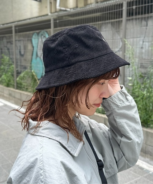 UNIVERSAL OVERALL(ユニバーサルオーバーオール)の「コーデュロイバケハ(ハット・メンズ・アイボリー/ブラック/ブラック系その他/チャコールグレー/サックスブルー/オフホワイト・FREE)」の20枚目の写真