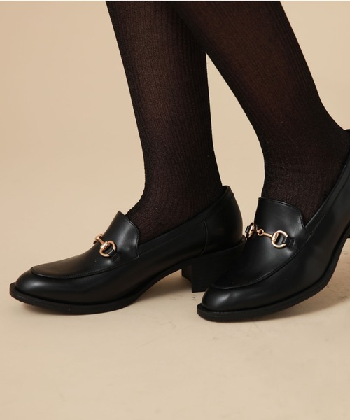 Cheek（チーク）の「ビット付きローファー（ローファー・レディース・ブラック/ダークブラウン・LARGE/MEDIUM/SMALL）」の5枚目の写真