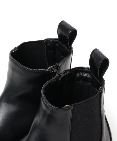 B:MING by BEAMS（ビーミングバイビームス）の「B:MING by BEAMS / サイドゴア ブーツ（17~22cm）（ブーツ・キッズ・オリーブ/ブラック・22/20/21/18/19/17）」の6枚目の写真